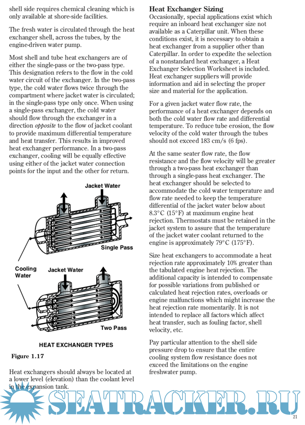 Marine Engines Application and Installation Guide Caterpillar [2000, PDF] Морской трекер