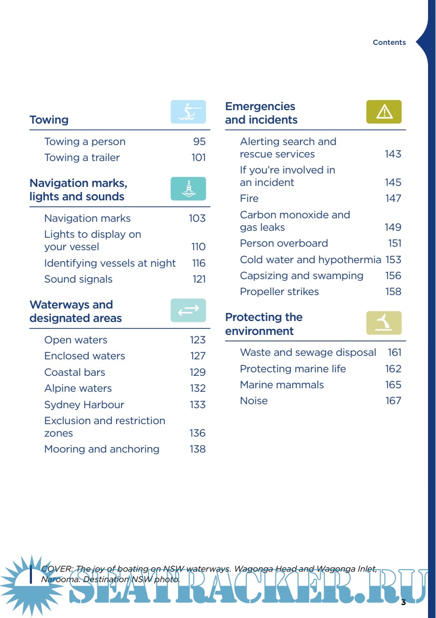 Boating Handbook NSW [2021, PDF] › Marine Tracker