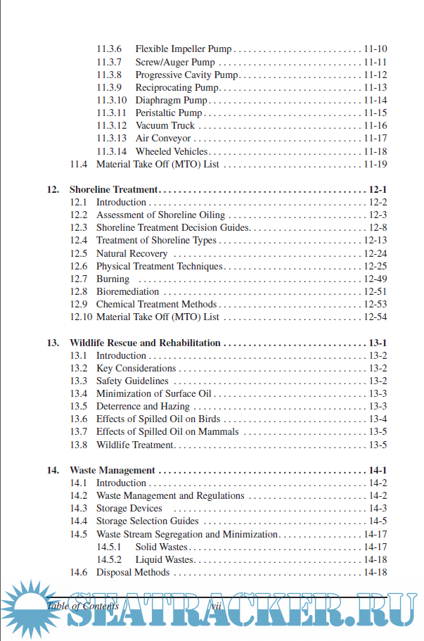 Oil Spill Response Field Manual Exxon Mobil [2008, PDF] › Marine Tracker