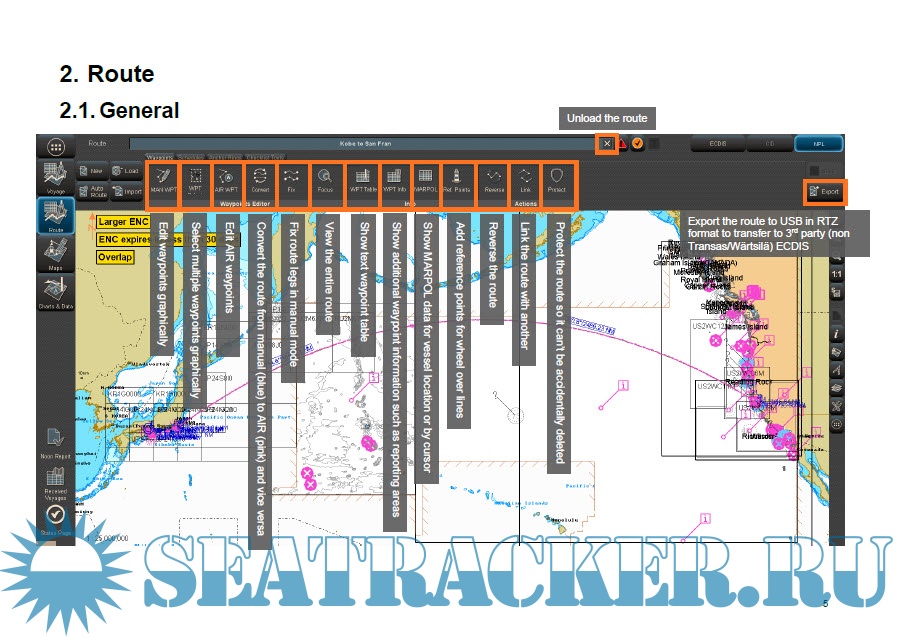 NaviPlanner 4000 Mini Guide Wartsila [2020, PDF] › Marine Tracker