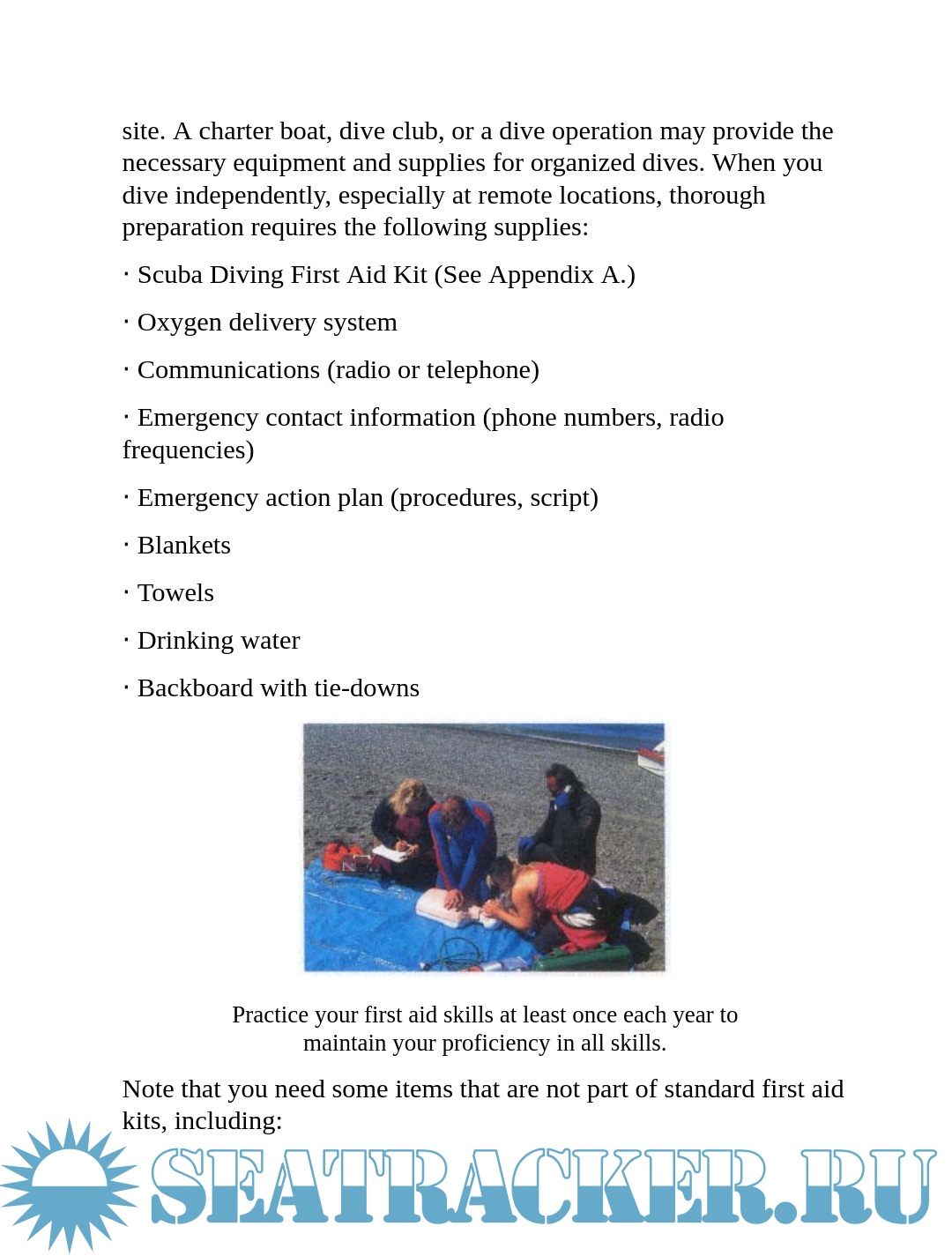 Scuba Diving First Aid National Safety Council [1996, PDF, EPUB