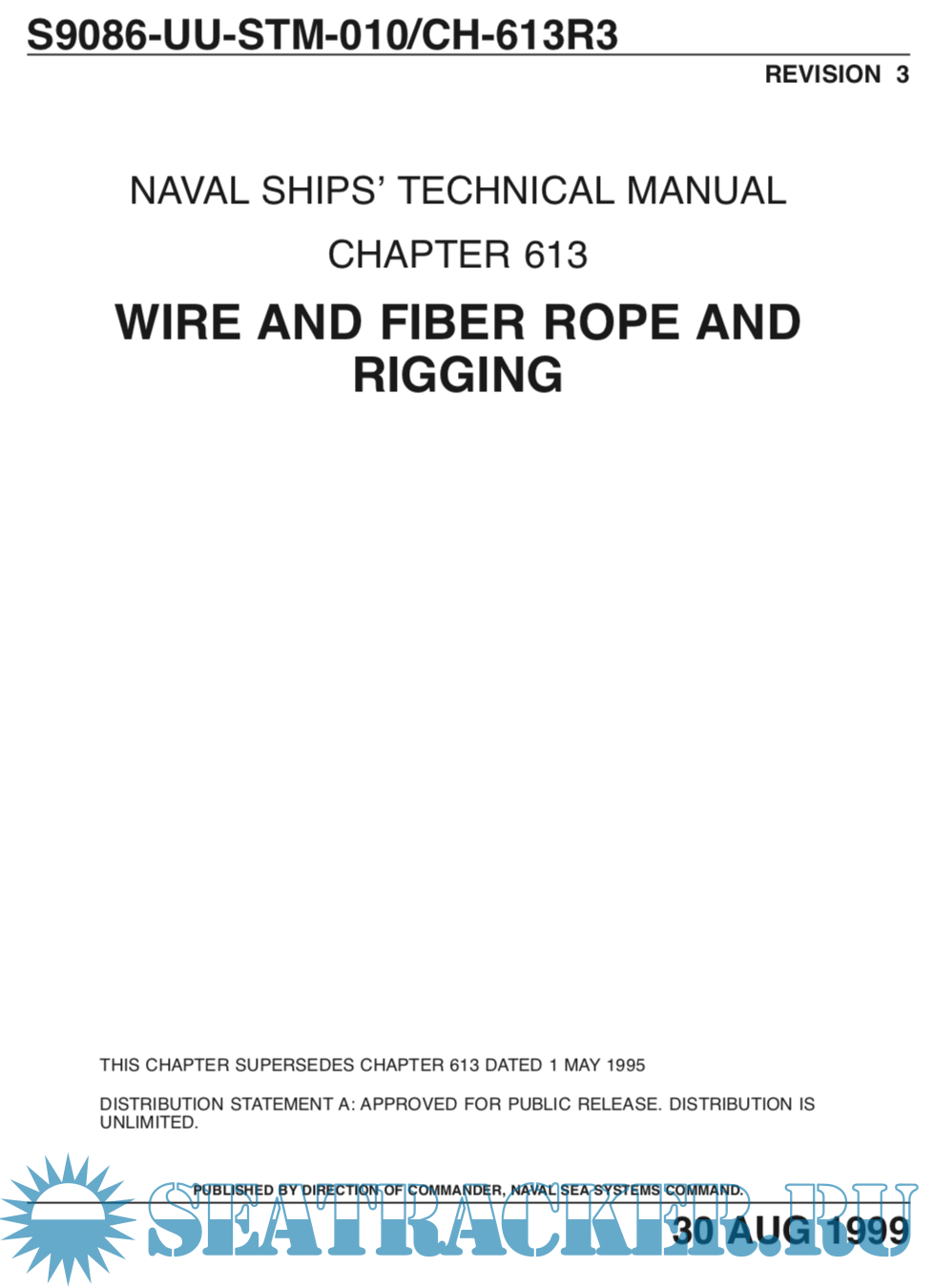 Wire And Fiber Rope And Rigging - Naval Sea Systems Command [1999, PDF ...