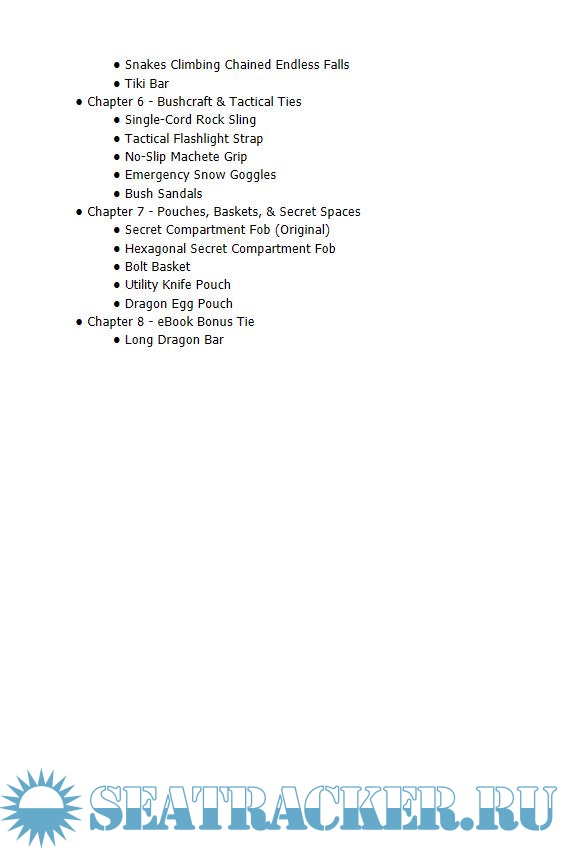 Paracord Fusion Ties Vol.2 Survival Ties, Pouches, Bars, Snake