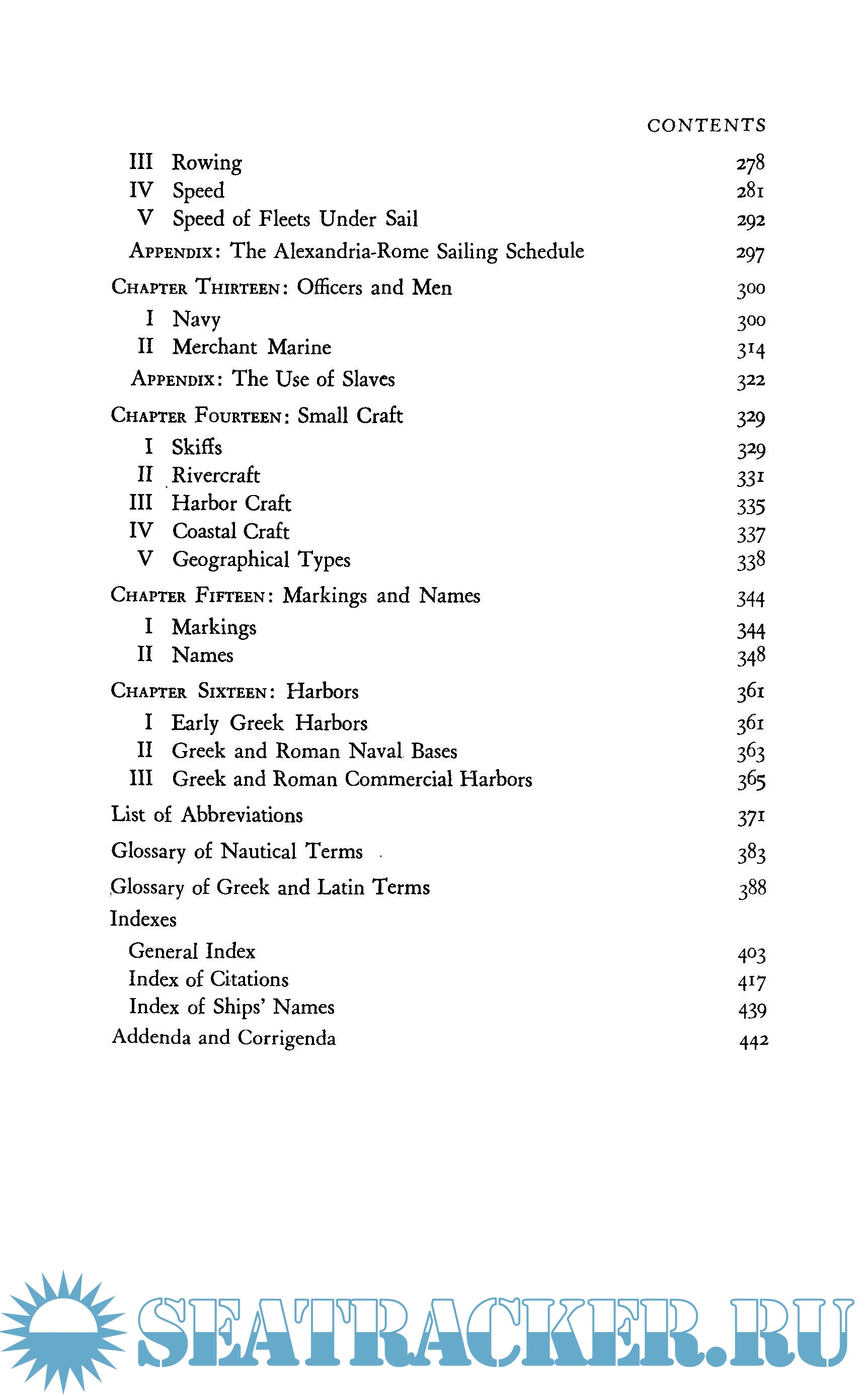 Ships and Seamanship in the Ancient World Lionel Casson [1971, PDF] › Marine Tracker
