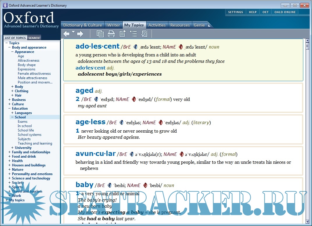 Oxford Advanced Learner's Dictionary 8th edition CDROM Oxford