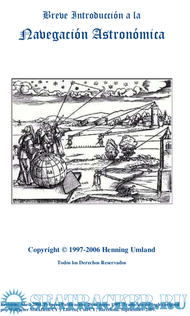 Breve Introducción a la Navegación Astronómica Henning Umland (trans