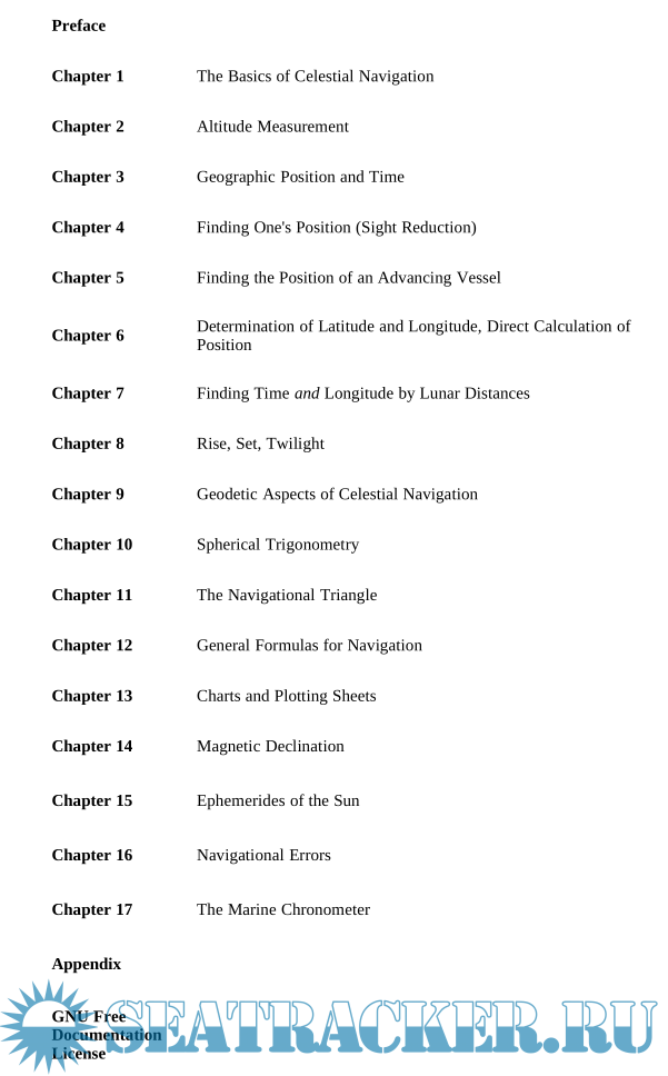 A short guide to Celestial Navigation Henning Umland [2019, PDF