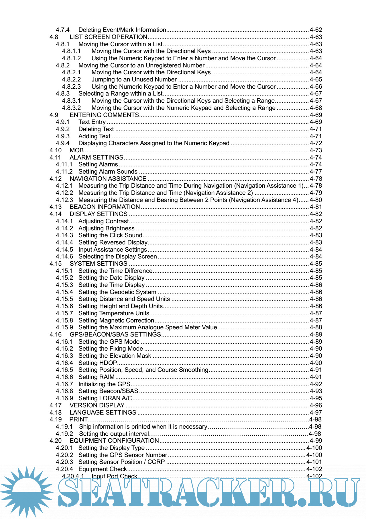 JRC GPS Navigator Instruction Manual JLR75007800 JRC [2009, PDF