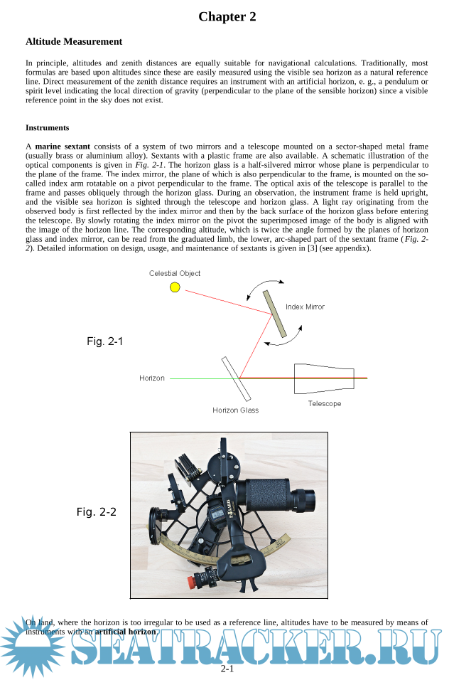 A short guide to Celestial Navigation Henning Umland [2019, PDF