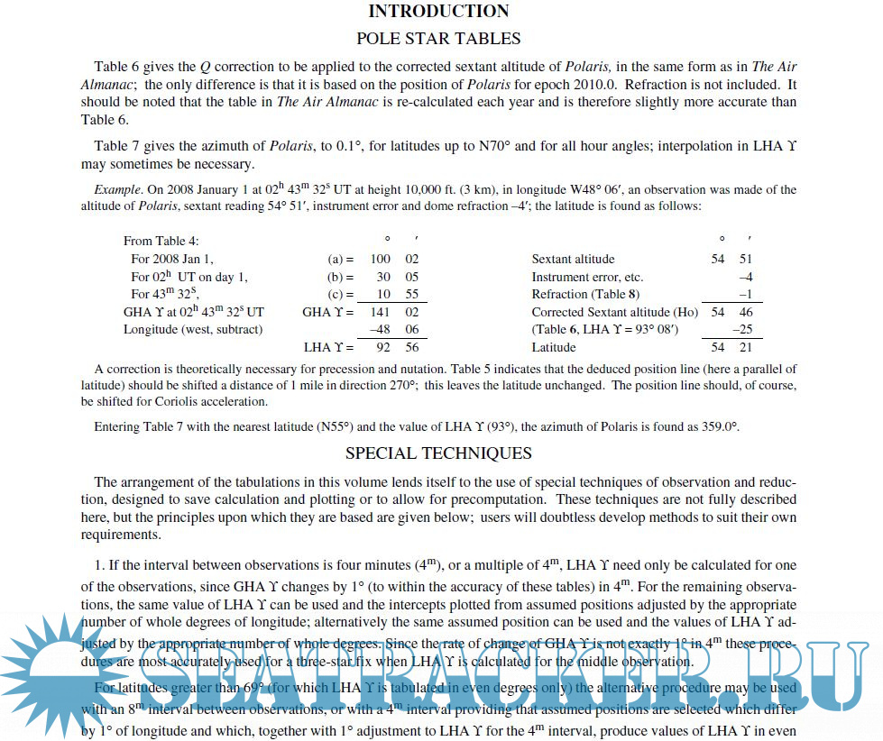Sight Reduction Table for Air Navigation NATIONAL GEOSPATIAL