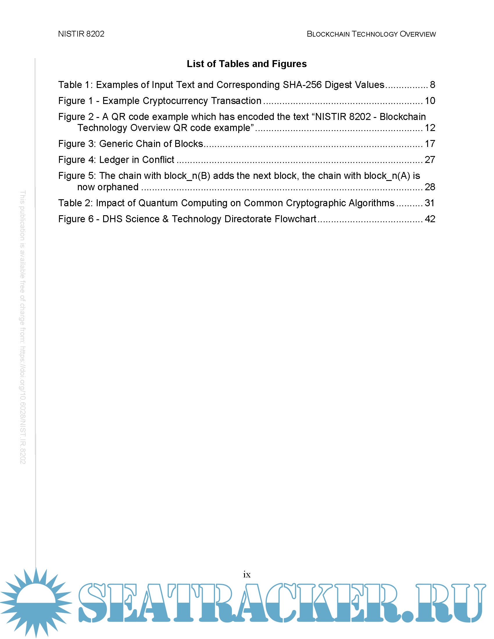 NISTIR 8202 Blockchain Technology Overview NIST National Institute