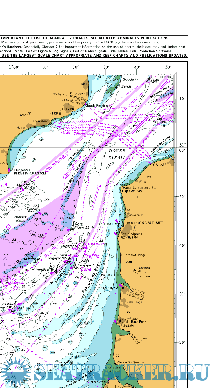 thumbnail image 2 of ADMIRALTY Chart 2675: English Channel - CH Marine 2 of 14