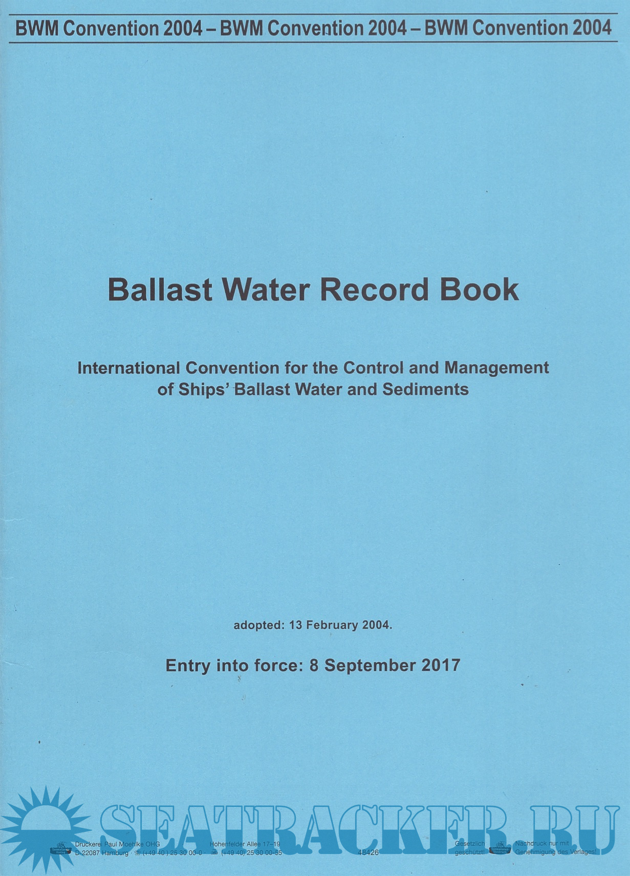 54  Ballast water record book entries sample for Kids
